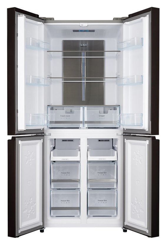Морозильная камера снизу холодильник Side-by-Saide